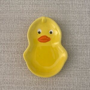 Yellow Duck Display Plate